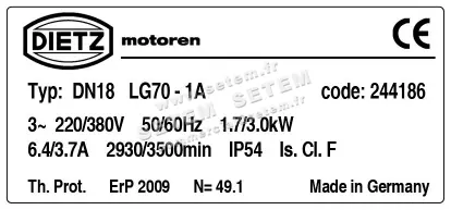 1243002000-VENTILATEUR DIETZ DN18 2