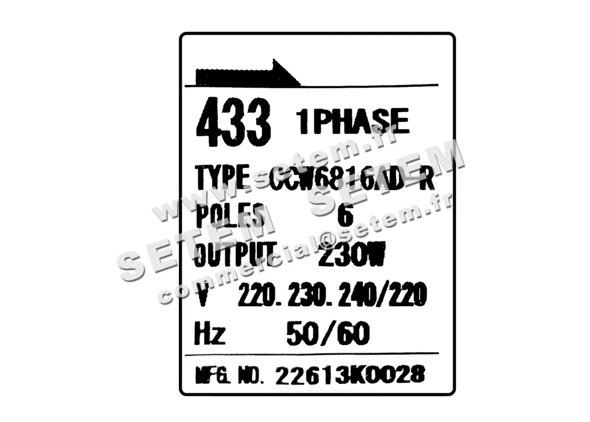 1305502799-MOTEUR DAIKIN CCW6816AD.R 433 4