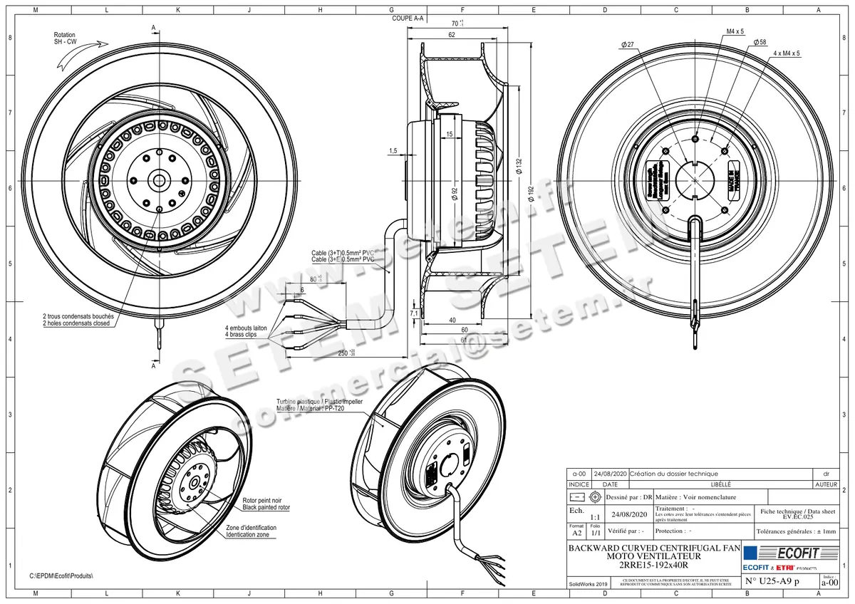 1515000155-MOTOTURBINE ECOFIT 2RRE15-192X40R *U25-A9*