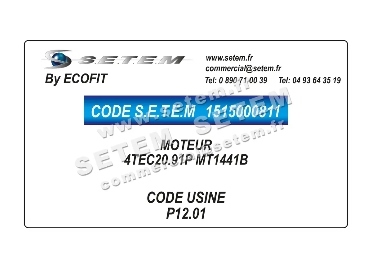 1515000811-MOTEUR ECOFIT 4TEC20.91P "MT1441B" *P12.01*