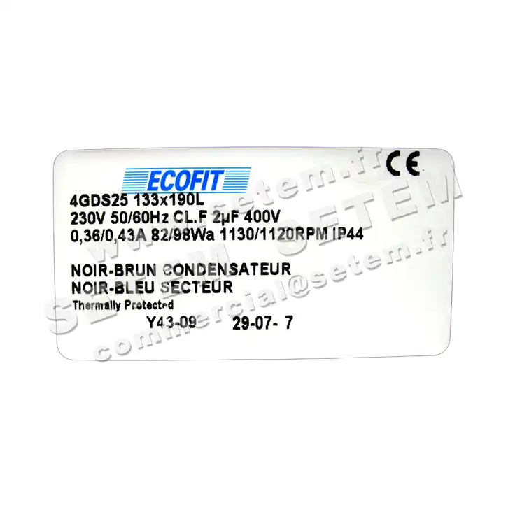 1515000998-VENTILATEUR ECOFIT 4GDS25.133X190L *Y43.09* 3