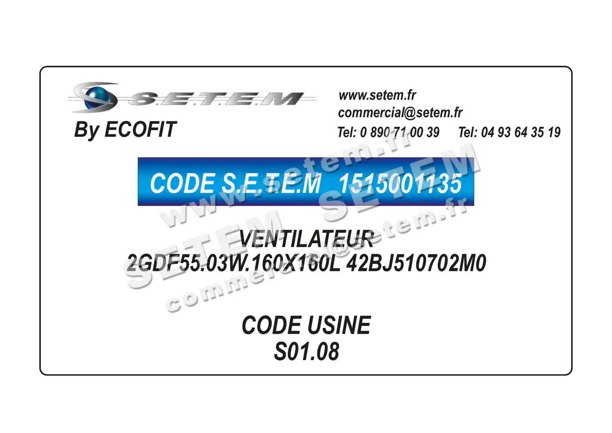 1515001135-VENTILATEUR ECOFIT 2GDF55.03W.160X160L "42BJ510702M0" *S01.08*