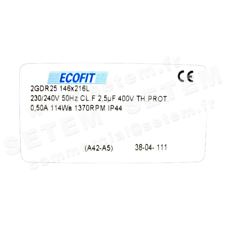1515001337-VENTILATEUR ECOFIT 2GDR25.146X216L *A42.A5* 4