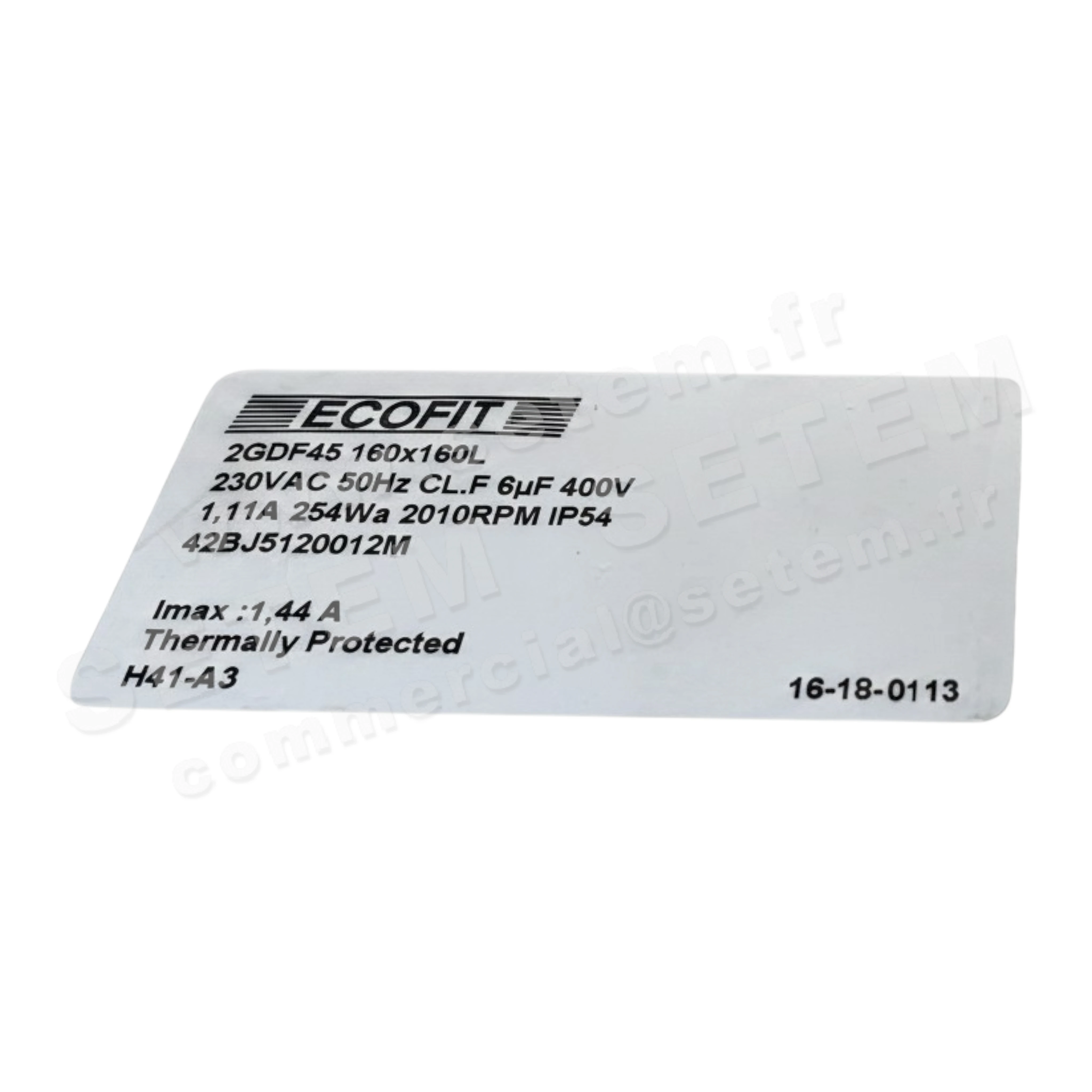 1515001339-VENTILATEUR ECOFIT 2GDF45.160X160L "42BJ5120012M" *H41.A3*