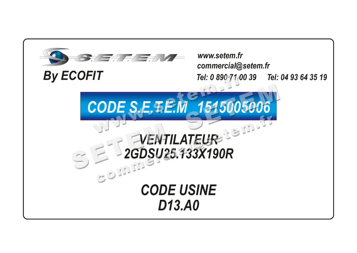1515005006-VENTILATEUR ECOFIT 2GDSU25.133X190R *D13.A0*