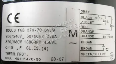 1519000005-MOTEUR ELCOMOTEUR 3FGB370.70.3V/9 *40101476/50*