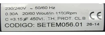 1519000015-GMV ELCOMOTEUR 3BTM.CO.20.20.6V.0/1 *4017992* 3