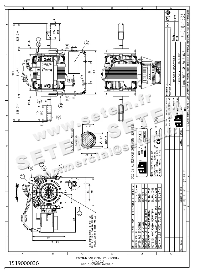 1519000036-MOTEUR ELCOMOTEUR 3BTB35.30.A.O/3 *40101833*