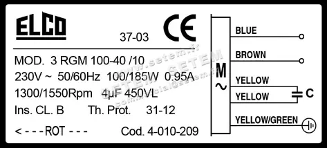 1519000074-MOTEUR ELCOMOTEUR 3RGM100.40/10 *4010209* 4