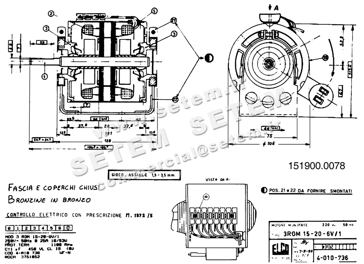 1519000078-MOTEUR ELCOMOTEUR 3RGM15.20.6V/1 "3751052" *4010736*