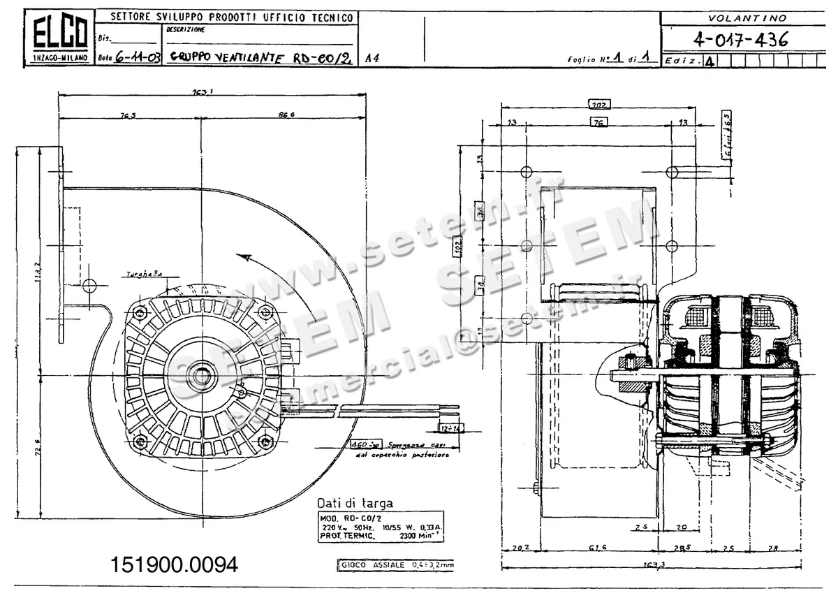 1519000094-VENTILATEUR ELCOMOTEUR RD.CO/2 *4017436*