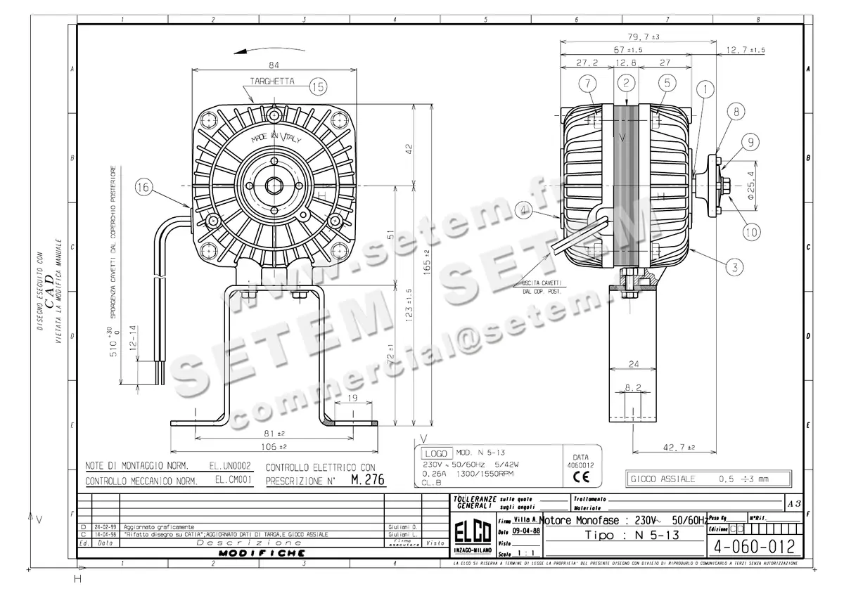 1519000116-MOTEUR ELCOMOTEUR N5.13 *4060012*