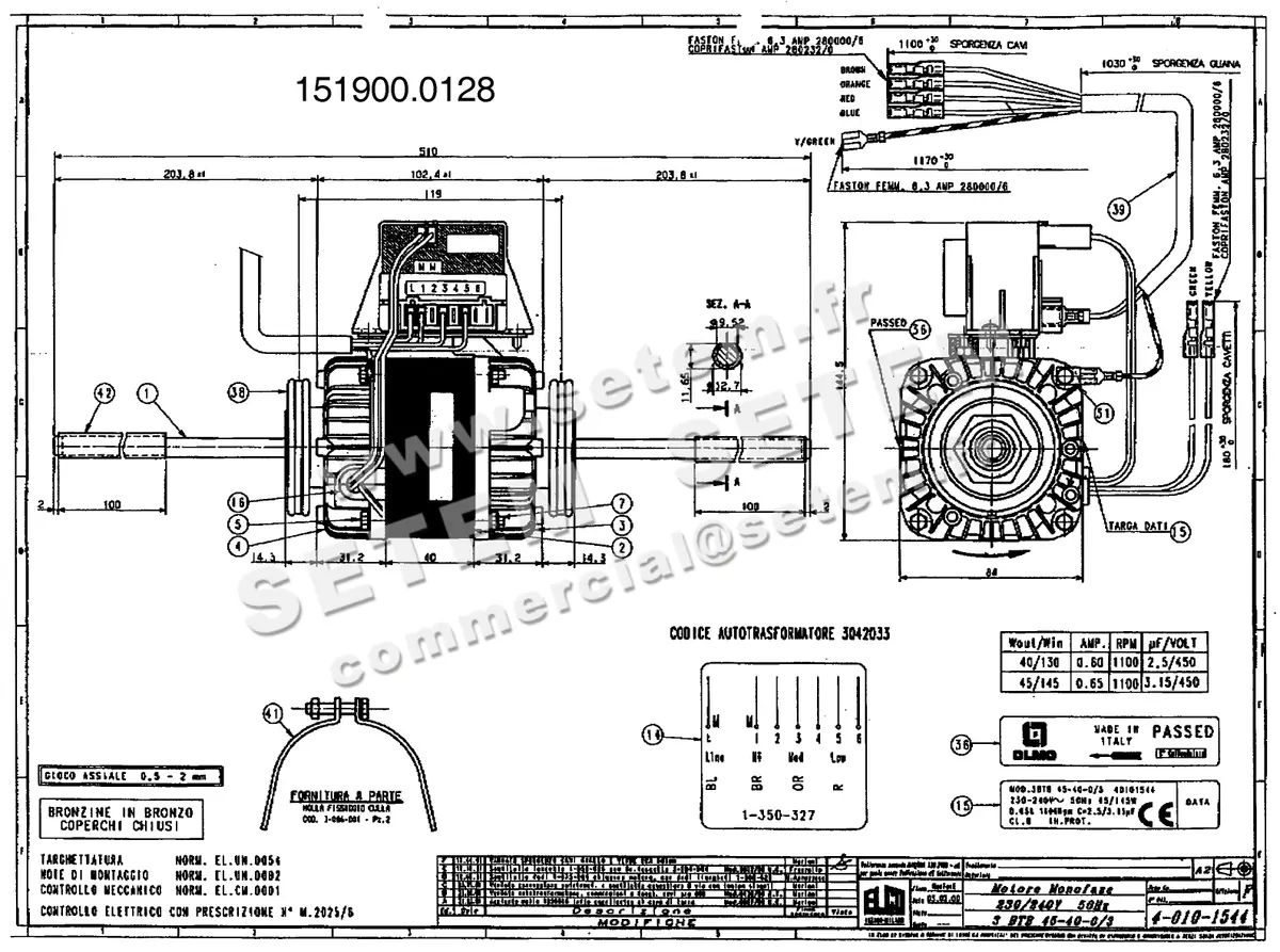 1519000128-MOTEUR ELCOMOTEUR 3BTB45.40.0/3 *40101544*