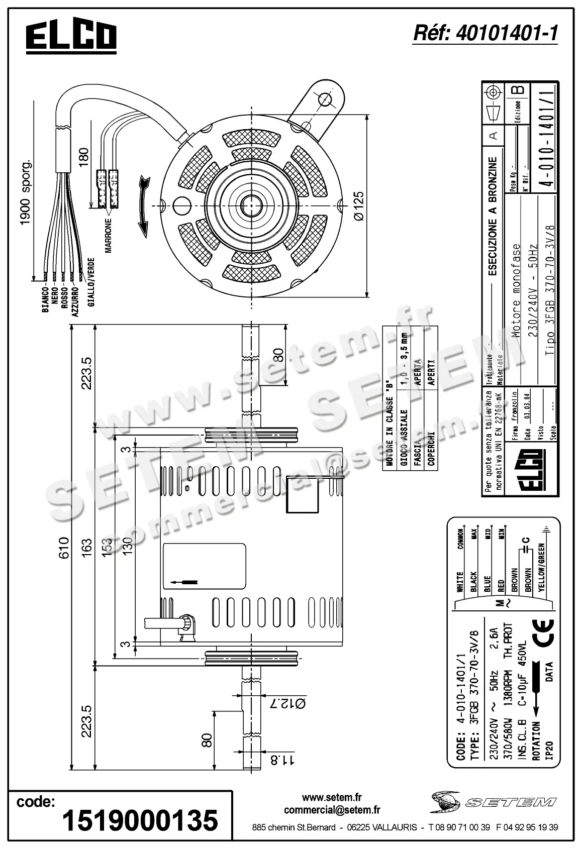 1519000135-MOTEUR ELCOMOTEUR 3FGB370.70.3V/8 *40101401/1* 3