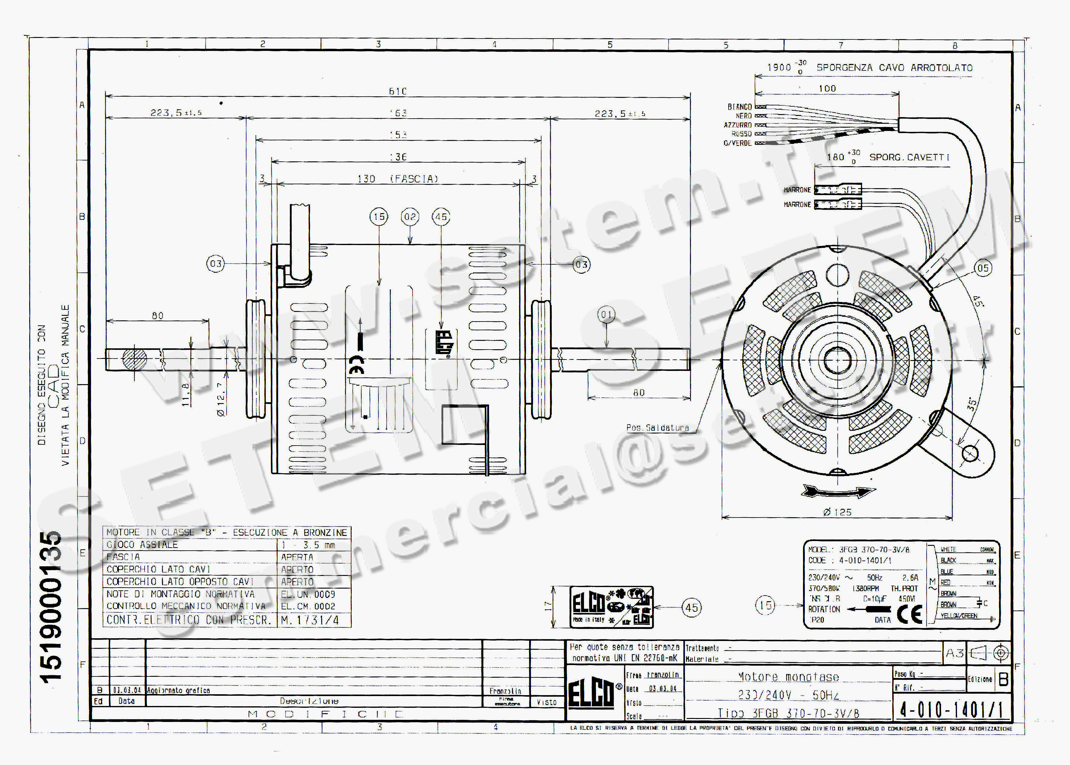 1519000135-MOTEUR ELCOMOTEUR 3FGB370.70.3V/8 *40101401/1* 6