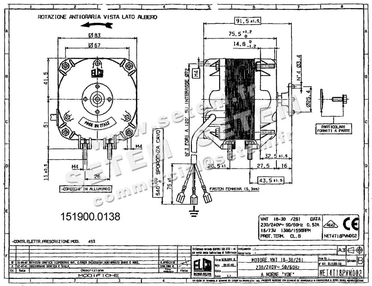 1519000138-MOTEUR ELCOMOTEUR VNT18.30/281 *NET4T18PVN002* 2