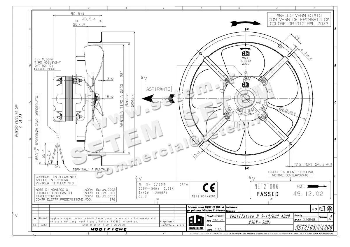 1519000152-VENTILATEUR ELCOMOTEUR N5.13/603 A200 *NET2T05NNA206*