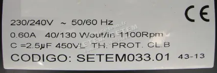 1519000167-GMV ELCOMOTEUR 3BTB.CO.40.40.6V.0/2 "H39805" *40171045* 4