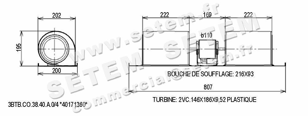 1519000168-GMV ELCOMOTEUR 3BTB.CO.38.40.A.0/4 BTNB41B0237 *40171360* 7