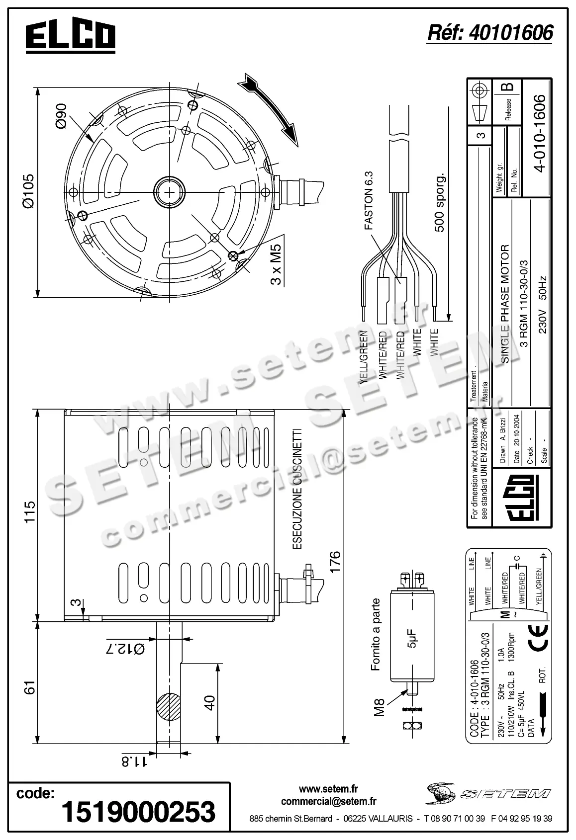 1519000253-MOTEUR ELCOMOTEUR 3RGM110.30.0/3 *40101606* 3