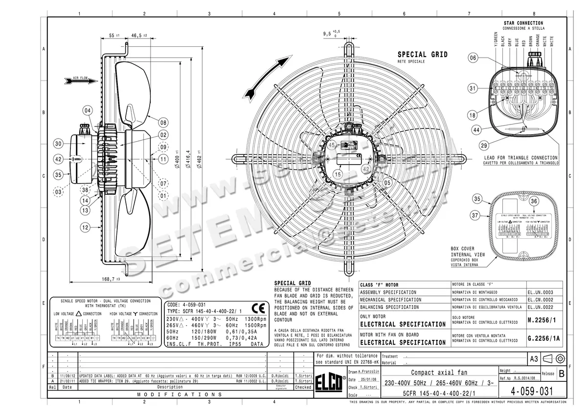 1519000261-VENTILATEUR ELCOMOTEUR 5CFR145.40.4.400.22/1 *4059031*