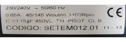 1519000265-GMV ELCOMOTEUR 3BTB.CO.45.40.6V.0/4 BTNB41TB0237 *40171569* 4