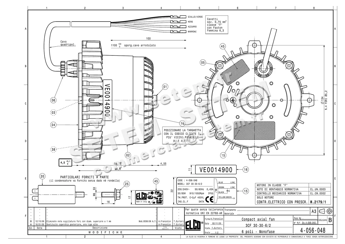 1519000307-MOTEUR ELCOMOTEUR 3CF30.30.6/2 *4056048* 2
