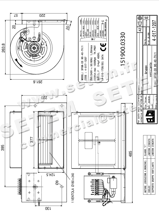 1519000330-GMV ELCOMOTEUR 3FGM.CO.90.40.7V/1 40101728/50 *40171207* 6
