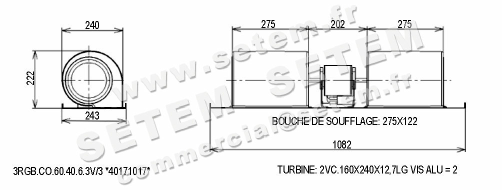 1519000384-GMV ELCOMOTEUR 3RGB.CO.60.40.6.3V/3 40171017 "H39851" 6
