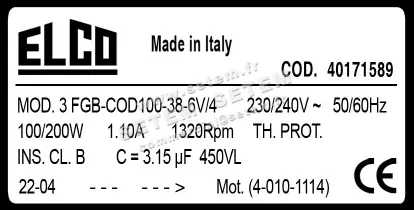 1519000442-GMV ELCOMOTEUR 3FGB.COD.100.38.6V/4 *40171589* 3