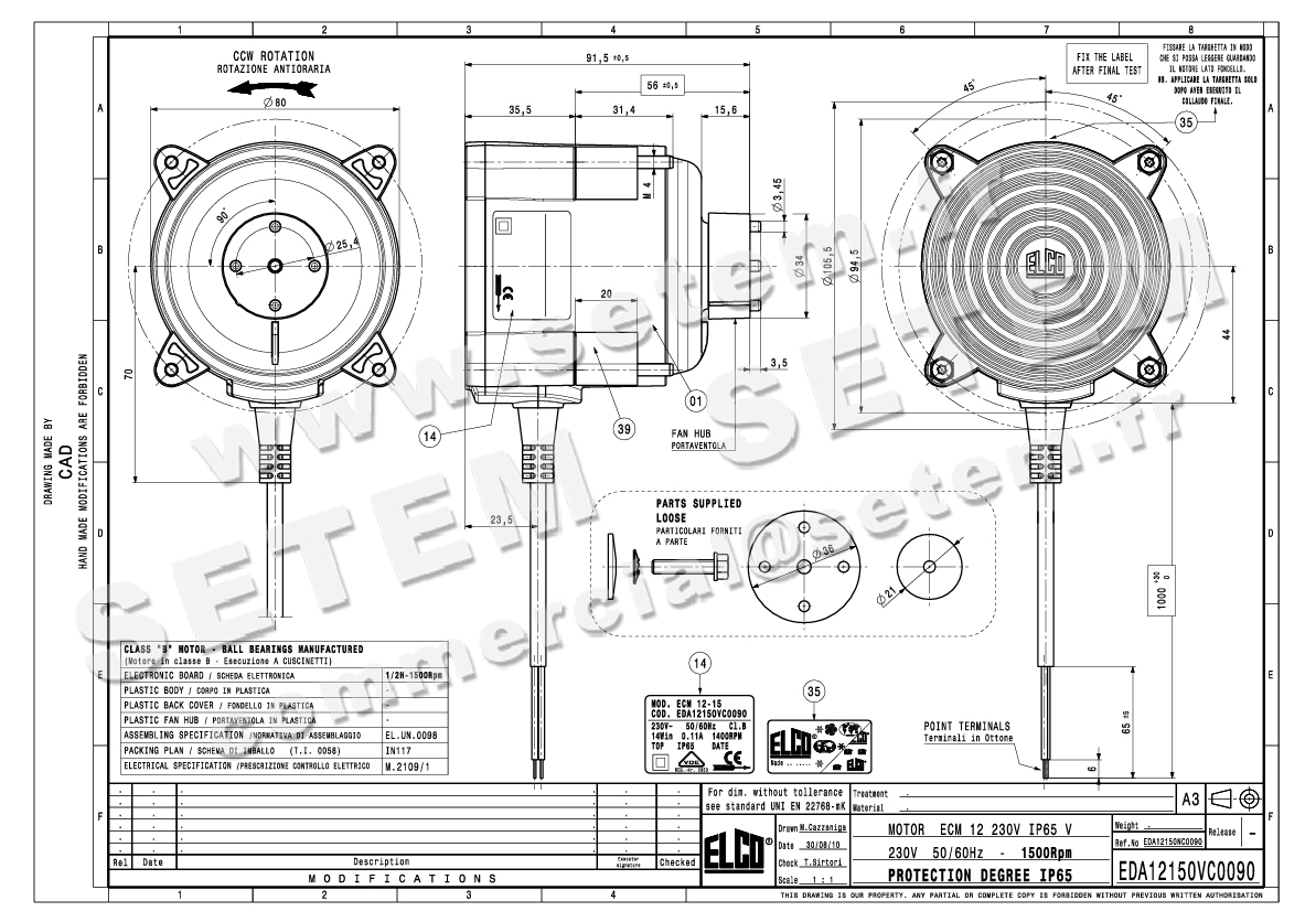1519000491-MOTEUR ELCOMOTEUR ECM12.15 *EDA12150VC0090* 2