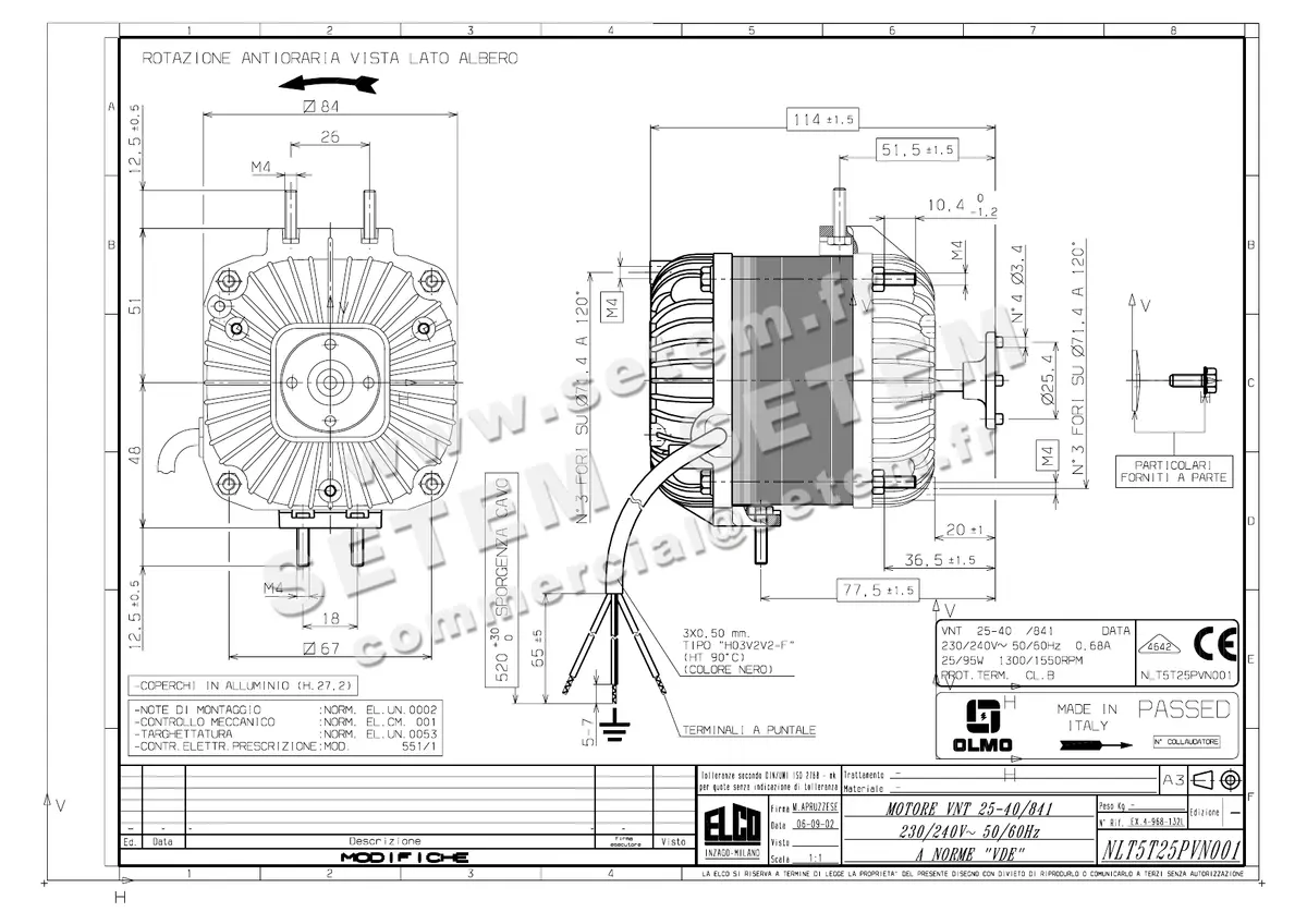 1519000513-MOTEUR ELCOMOTEUR VNT25.40/841 *NLT5T25PVN001*