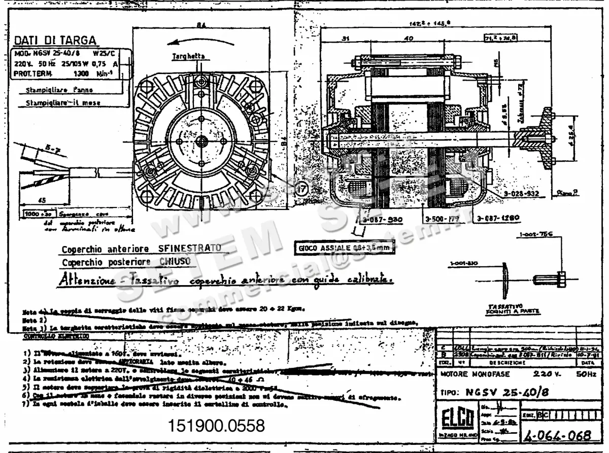 1519000558-MOTEUR ELCOMOTEUR NGSV25.40/8 *4064068*