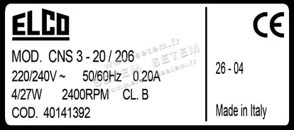 1519000560-MOTEUR ELCOMOTEUR CNS3.20/206 *40141392* 5