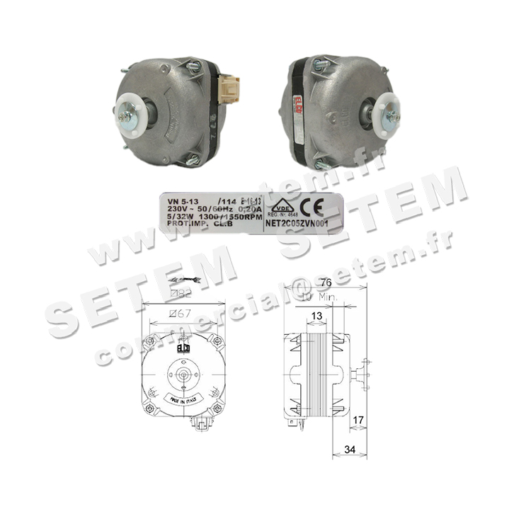 1519000562-MOTEUR ELCOMOTEUR VN5.13/114 *NET2C05ZVN001* 4