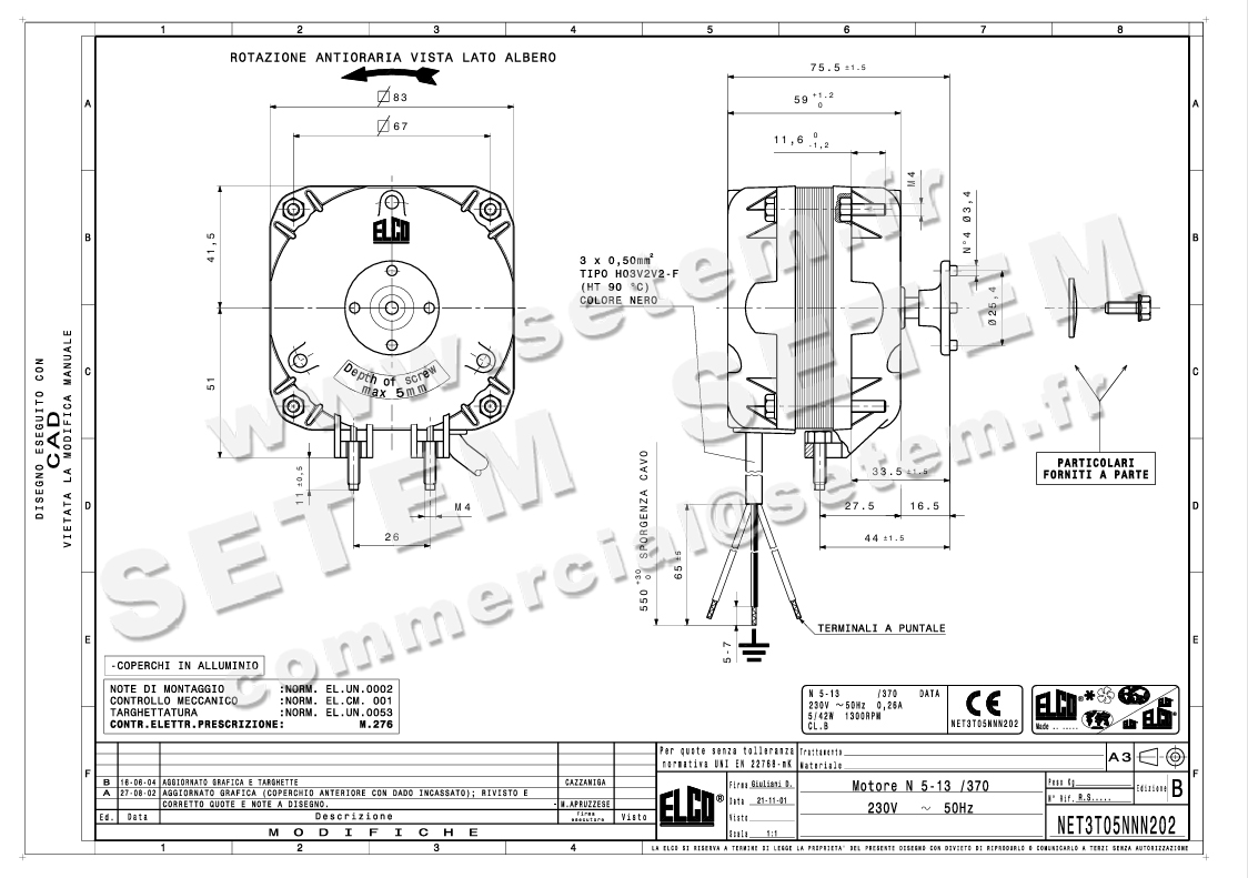 1519000568-MOTEUR ELCOMOTEUR N5.13/370 *NET3T05NNN202* 6