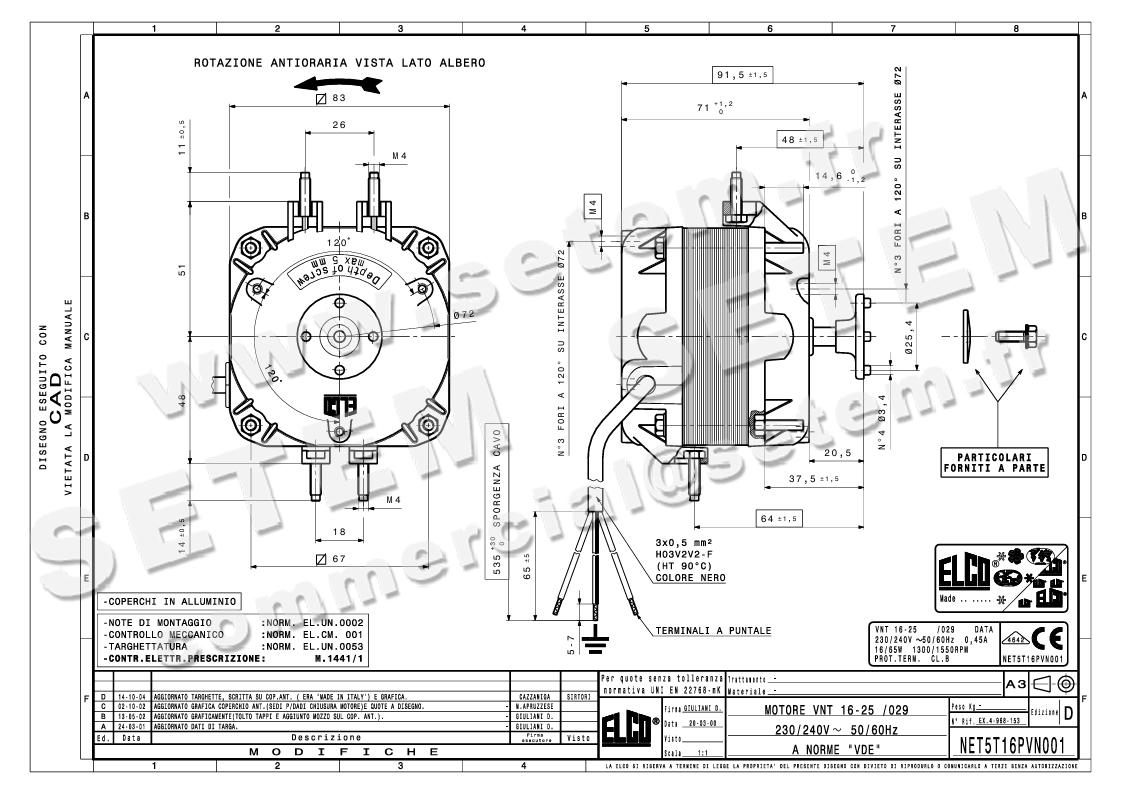 1519000572-MOTEUR ELCOMOTEUR VNT16.25/029 *NET5T16PVN001* 6