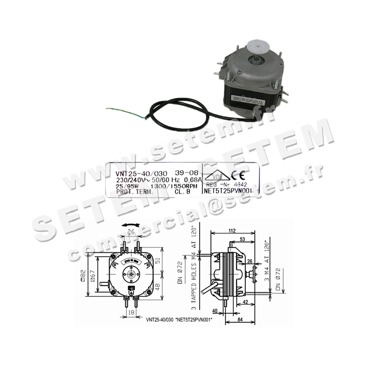 1519000573-MOTEUR ELCOMOTEUR VNT25.40/030 *NET5T25PVN001* 5
