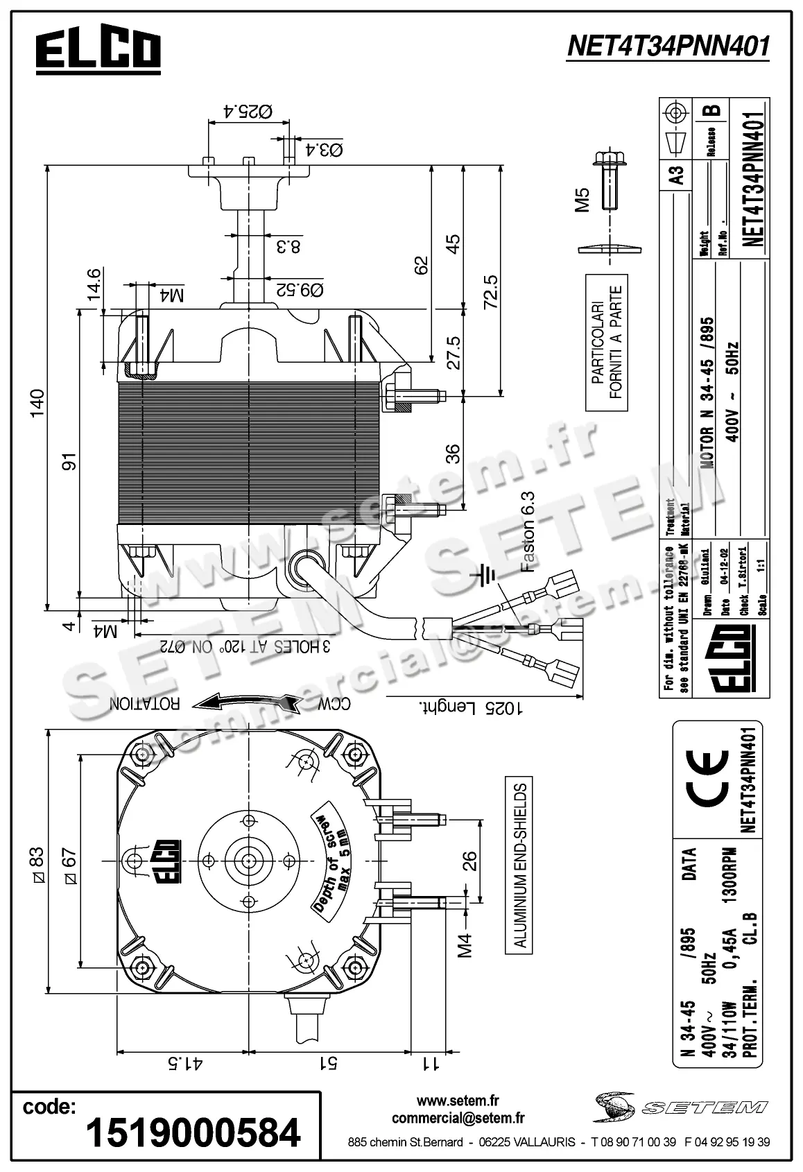 1519000584-MOTEUR ELCOMOTEUR N34.45/895 *NET4T34PNN401* 3