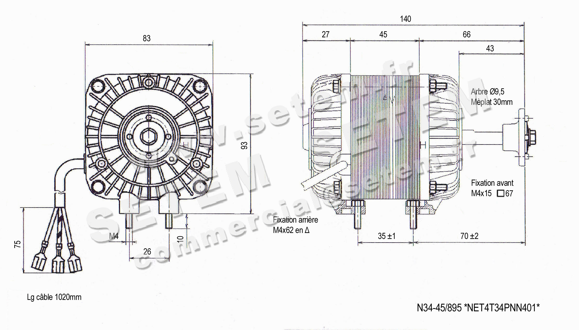 1519000584-MOTEUR ELCOMOTEUR N34.45/895 *NET4T34PNN401* 6