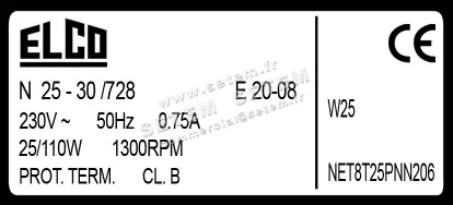 1519000591-MOTEUR ELCOMOTEUR N25.30/728 *NET8T25PNN206* 4