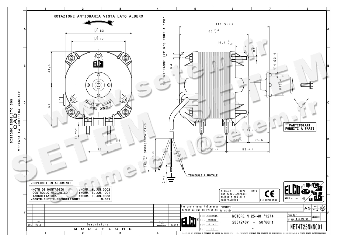 1519000724-MOTEUR ELCOMOTEUR N25.40/1274 *NET4T25NNN001*