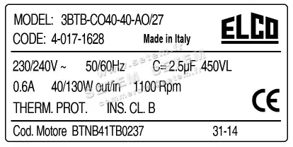 1519000730-GMV ELCOMOTEUR 3BTB.CO.40.40.A.0/27 *40171628* 3