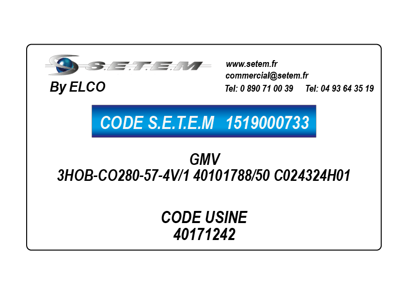 1519000733-GMV ELCOMOTEUR 3HOB-CO280-57-4V/1 40101788/50 "C024324H01" *40171242*