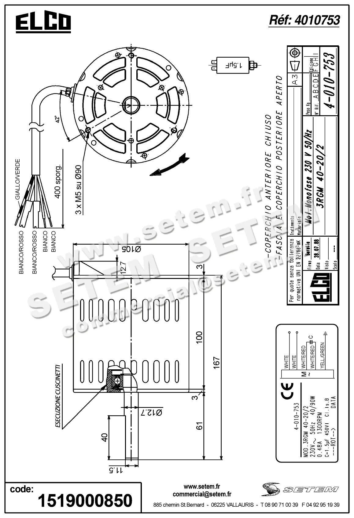 1519000850-MOTEUR ELCOMOTEUR 3RGM40.20/2 *4010753* 4