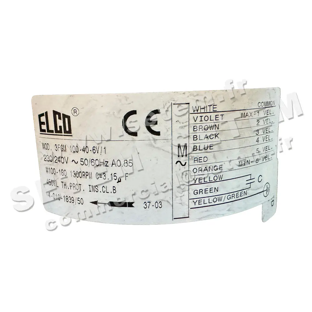 1519000859-MOTEUR ELCO 3FGM100-40-6V/1 *40101839/50* 2