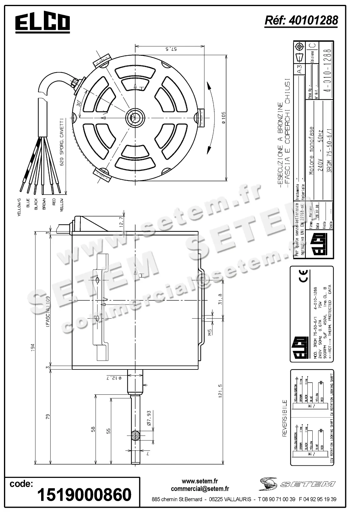 1519000860-MOTEUR ELCOMOTEUR 3RGM75.50.6/1 *40101288* 2