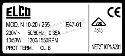 1519000962-VENTILATEUR ELCOMOTEUR N10.20/255 A200 *NET2T10PNA201* 5