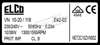 1519000973-MOTEUR ELCOMOTEUR VN10.20/118 *NET2C10ZVN002* 4