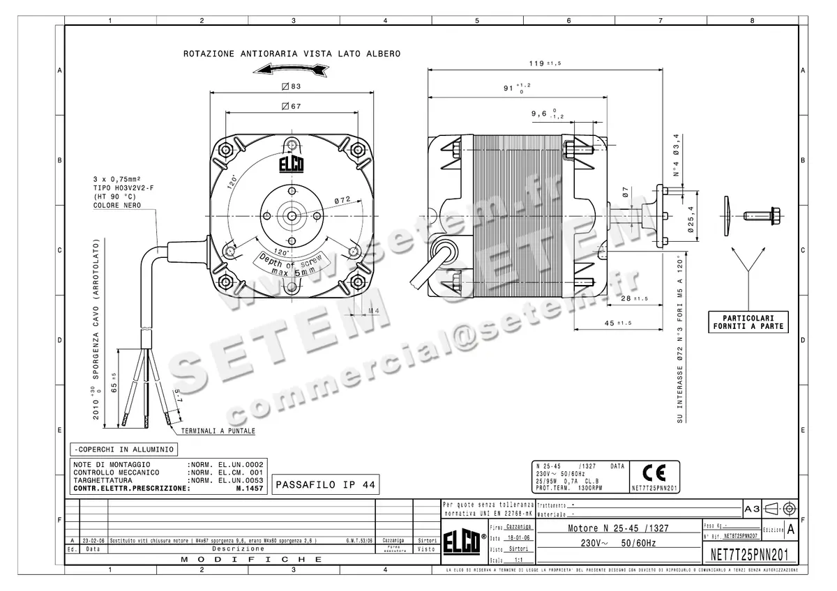 1519001106-MOTEUR ELCOMOTEUR N25.45/1327 *NET7T25PNN201*